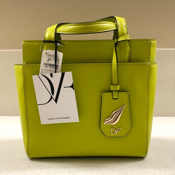 Auth Diane von Furstenberg DVF On the Go Mini Leather Crossbody Handbag - Picture 3 of 16